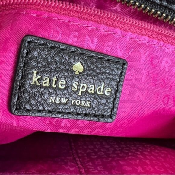 KATE Spade Leather Black & White Handbag - Picture 11 of 16